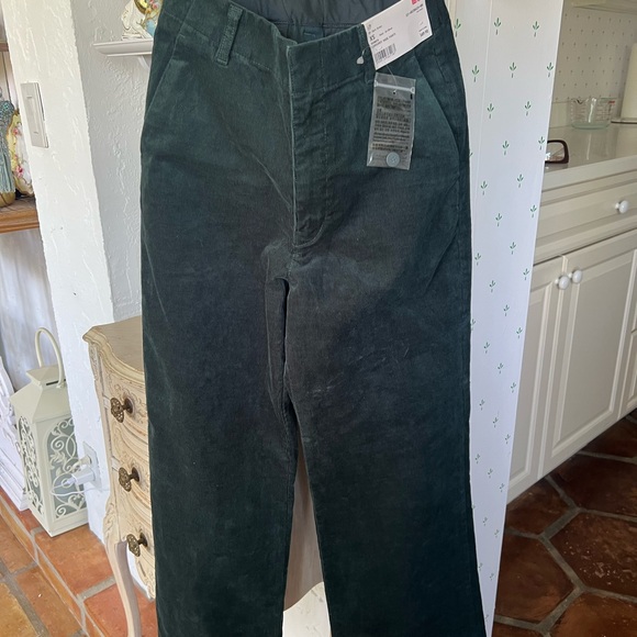Uniqlo Fine corduroy wide leg pants xs nwt - Picture 2 of 6